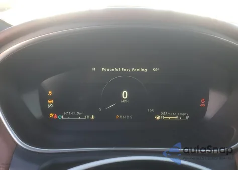 2019 Lincoln Nautilus Black Label z USA, uszkodzony, nr VIN 2LMPJ7J99KBL35180